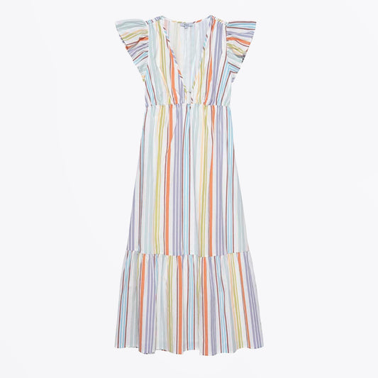 - Tina Dress - Oasis Stripe