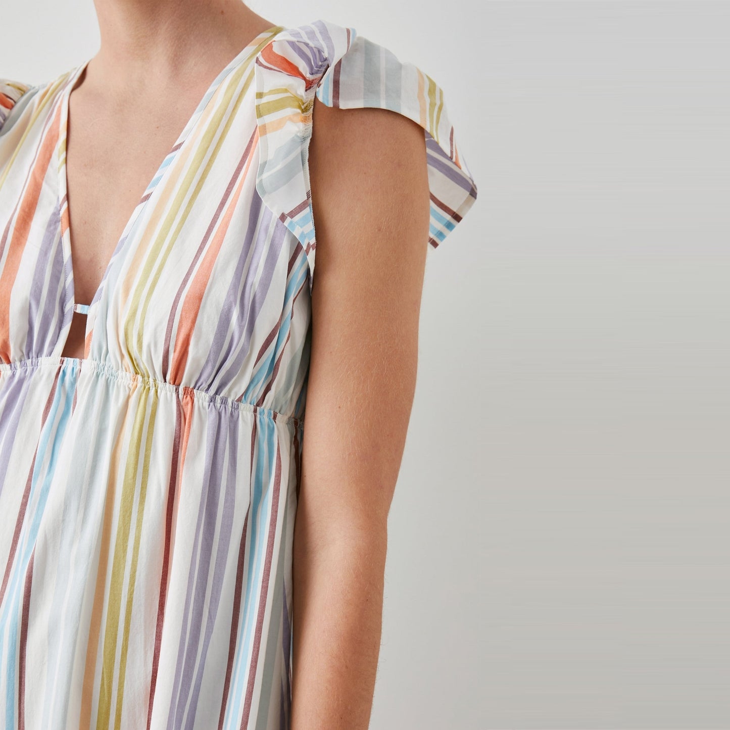 - Tina Dress - Oasis Stripe