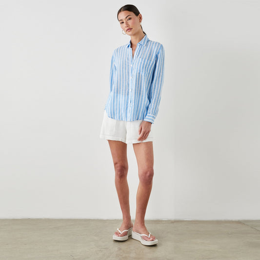 - Charli Shirt - Lake Stripe