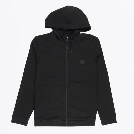 - Full Zip Hoodie - Black