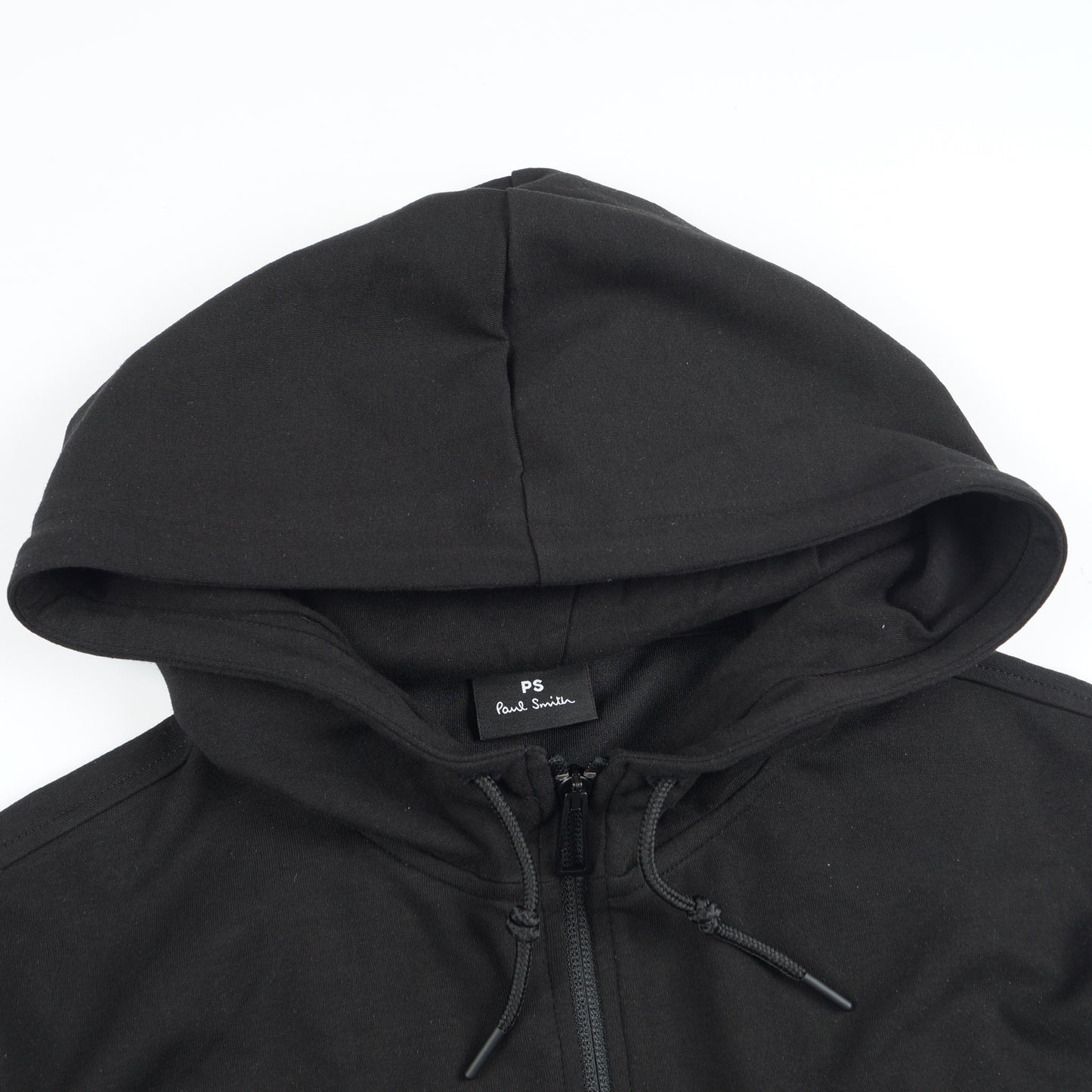 - Full Zip Hoodie - Black