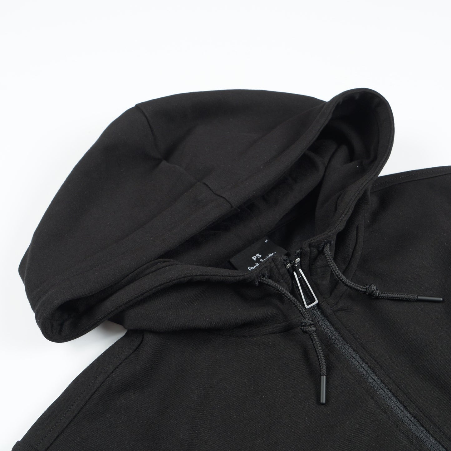 - Full Zip Hoodie - Black