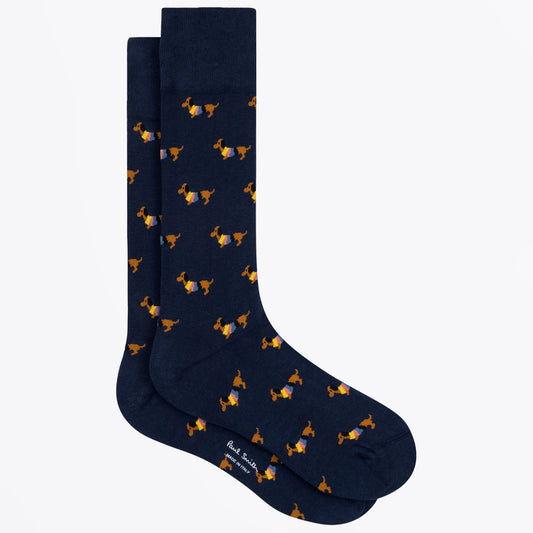 - Cody Dog Socks - Navy