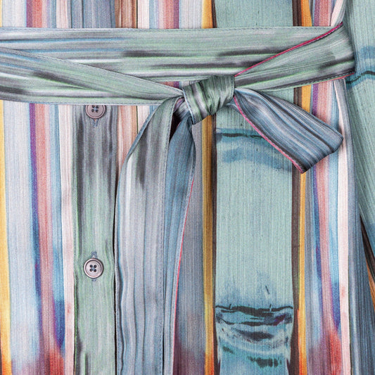 - Painted Signature Stripe Dress - Multi