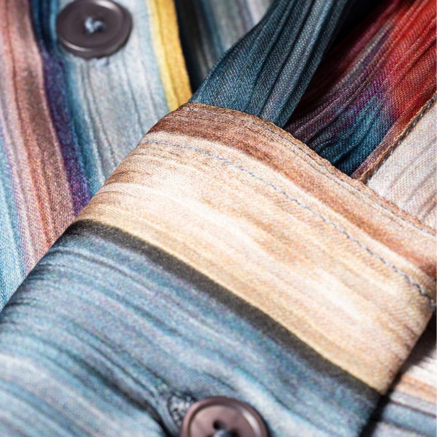 - Painted Signature Stripe Shirt - Multi