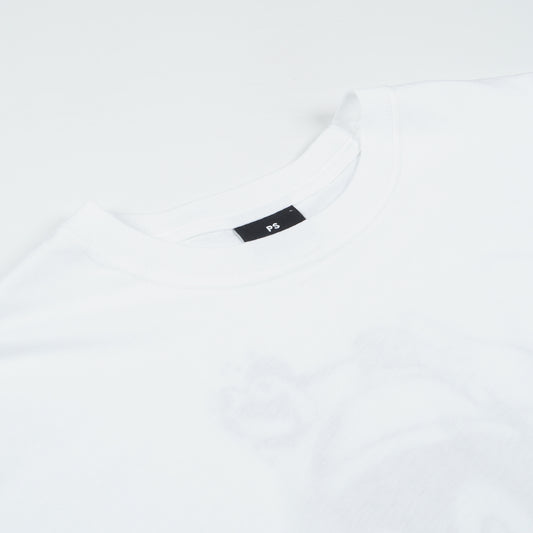 - Spray Reg Fit T-Shirt - White