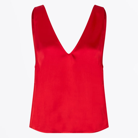 - Elanor Top - Fiery Red