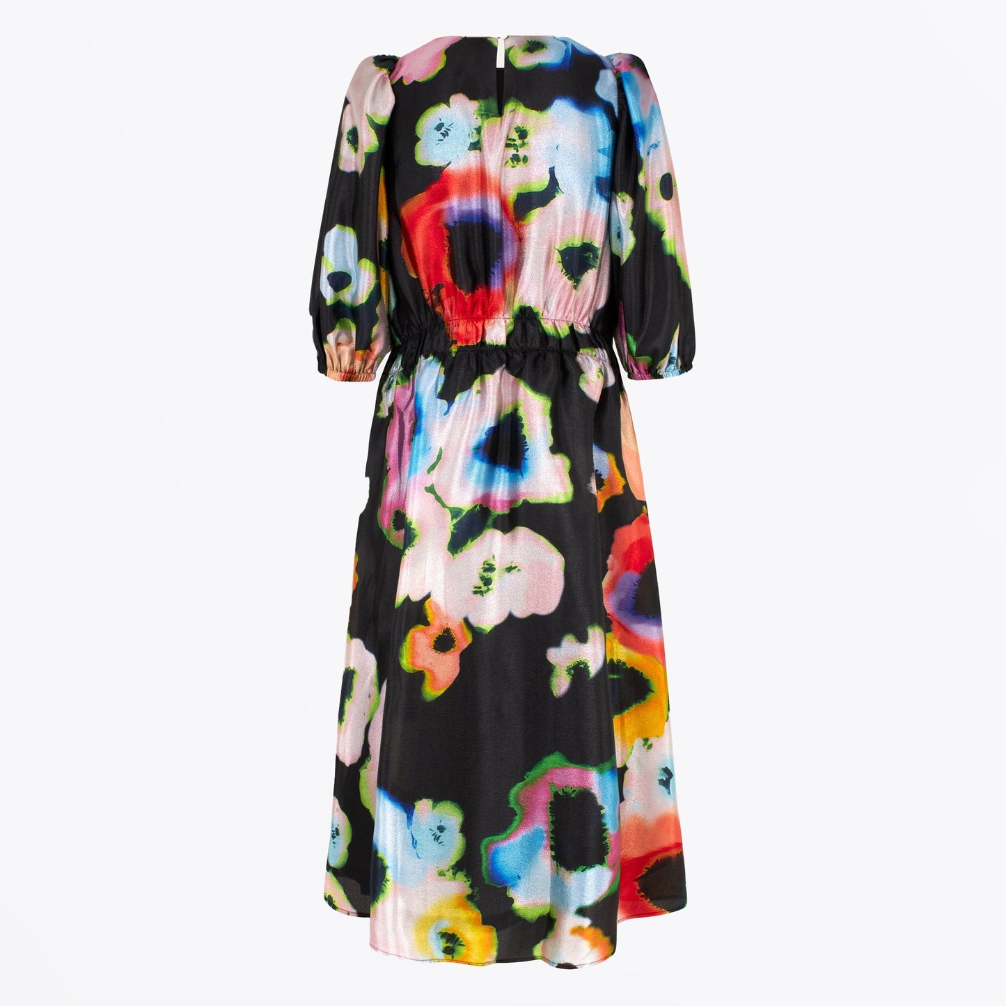 - Elizabeth Dress - Tie Die Floral Night
