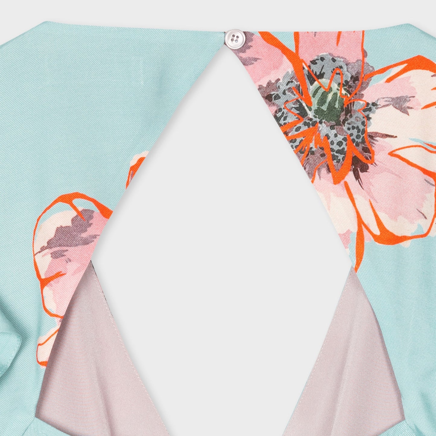Floral Dress - Light Blue