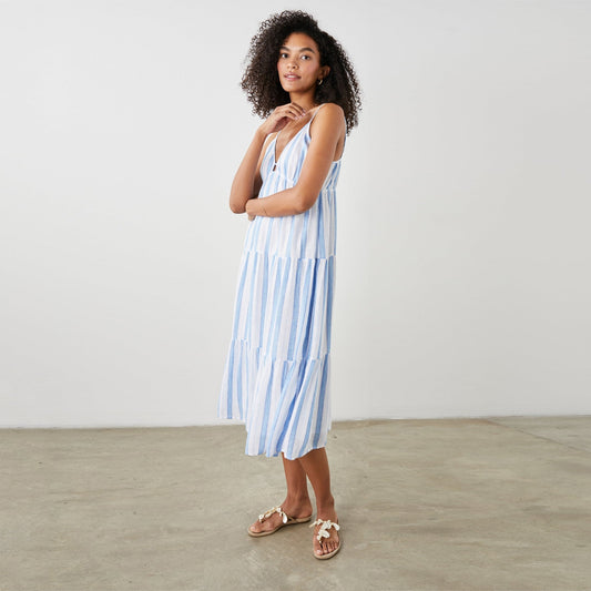- Avril Dress - Gibson Stripe