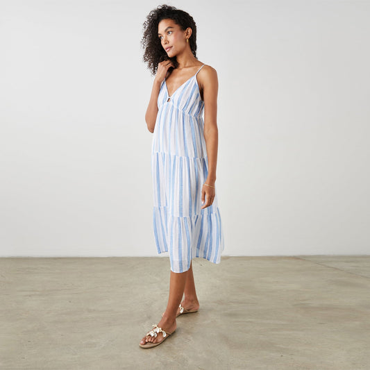 - Avril Dress - Gibson Stripe