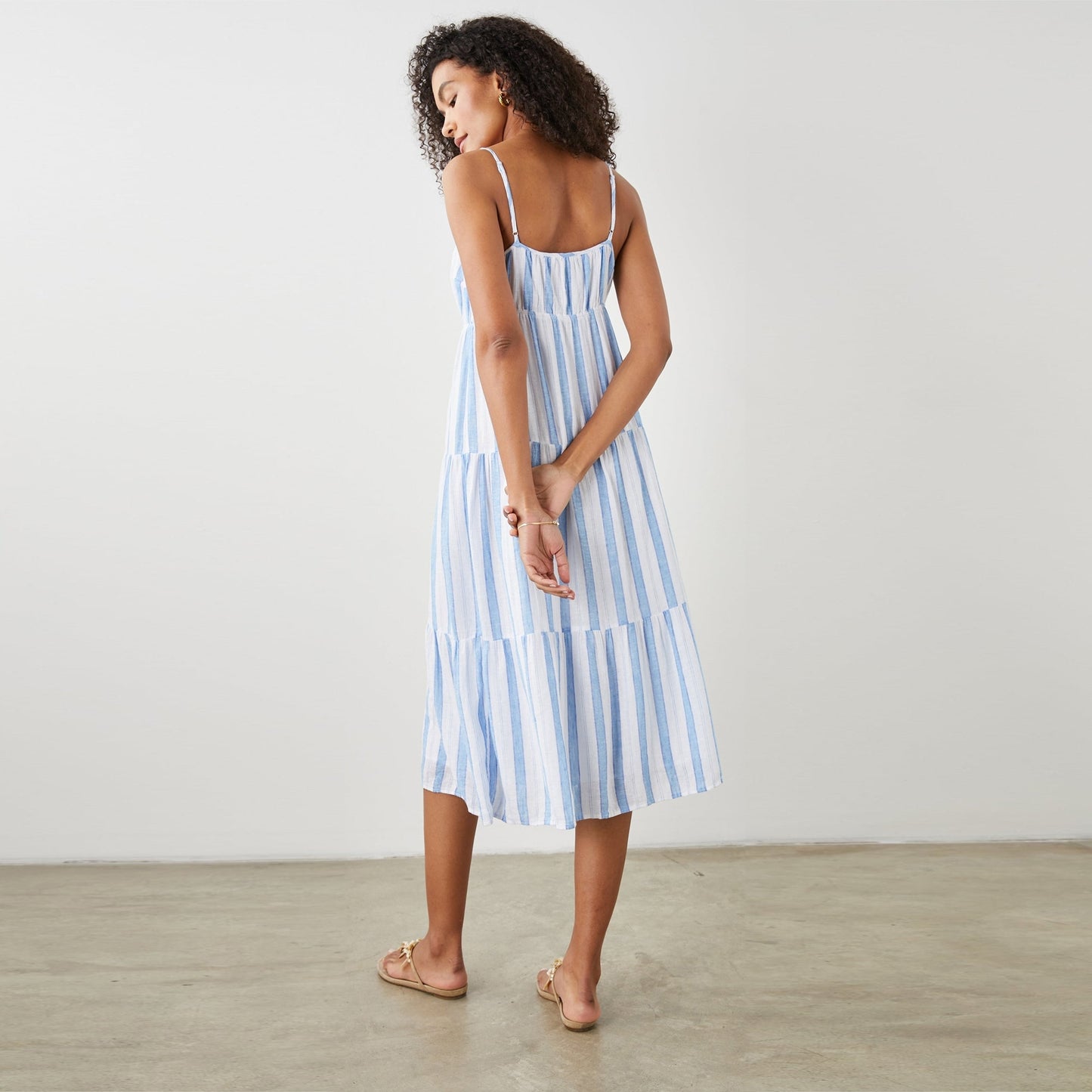 - Avril Dress - Gibson Stripe