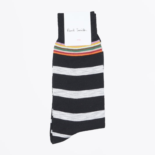 - Utu Stripe Socks - Black