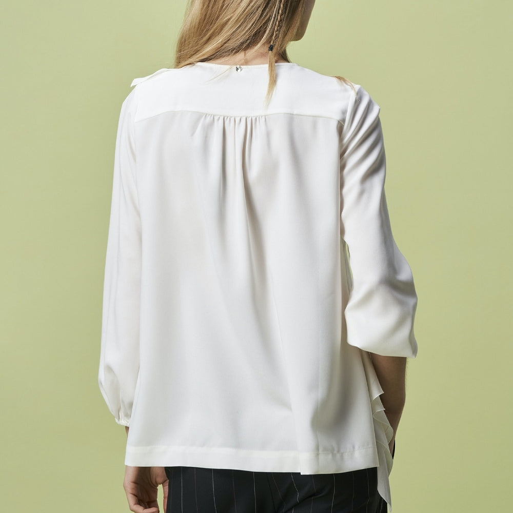 - Flutter Shirt - Ivory