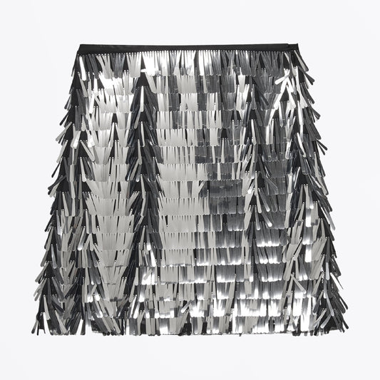 Loraine Skirt - Silver