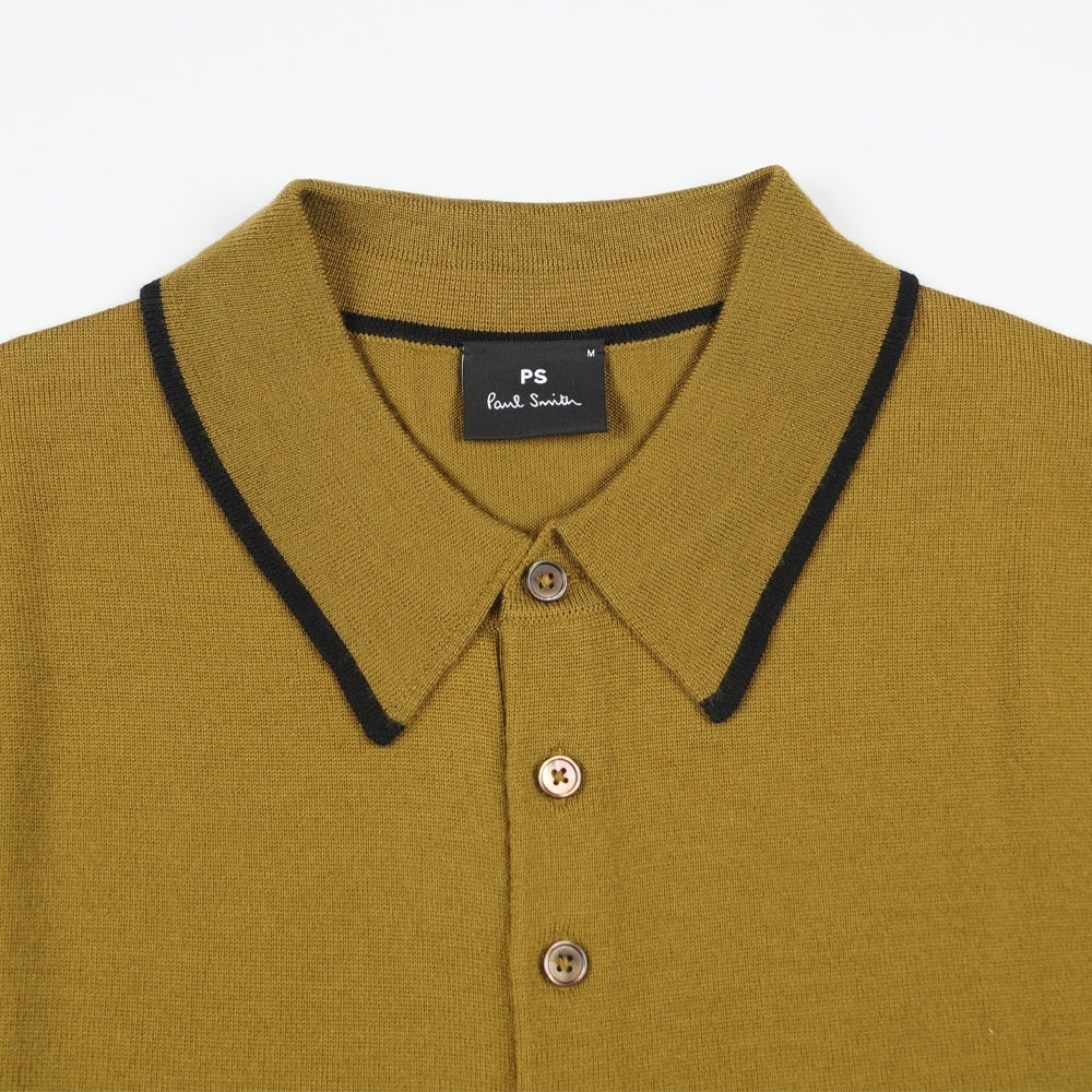 - Polo Neck Sweater - Khaki