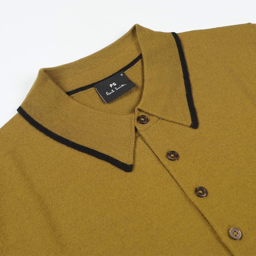 - Polo Neck Sweater - Khaki