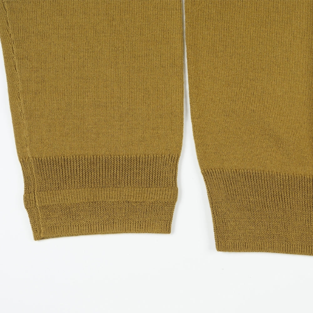 - Polo Neck Sweater - Khaki