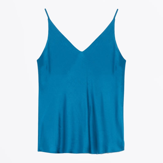 - Viscose Top - Ceruleo