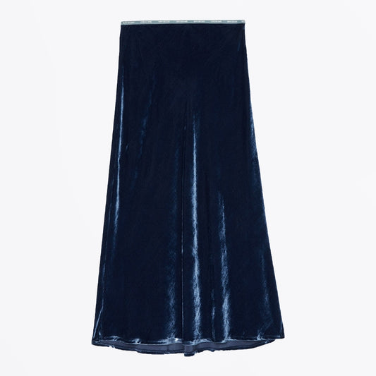 - Velvet Skirt - Night