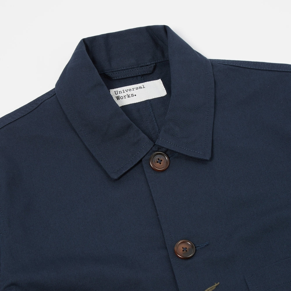 - Twill Bakers Jacket - Navy