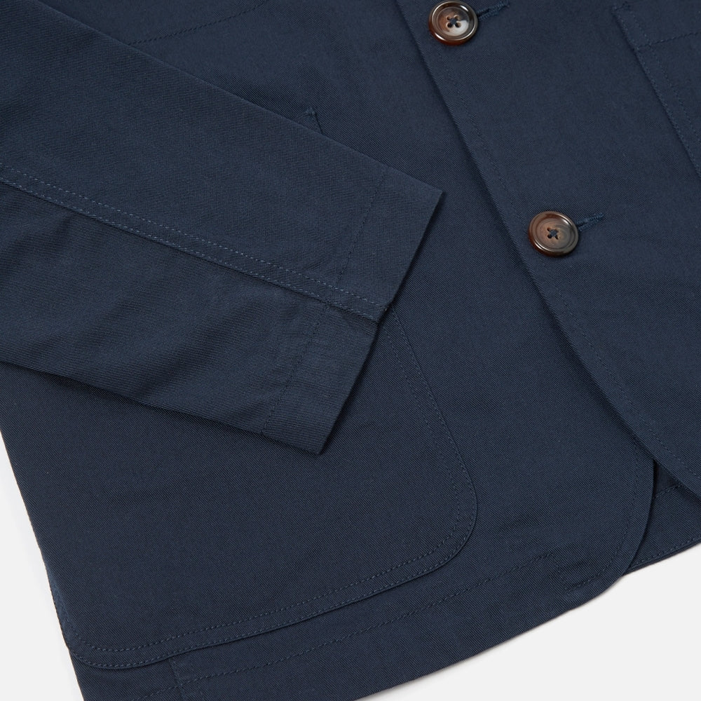 - Twill Bakers Jacket - Navy