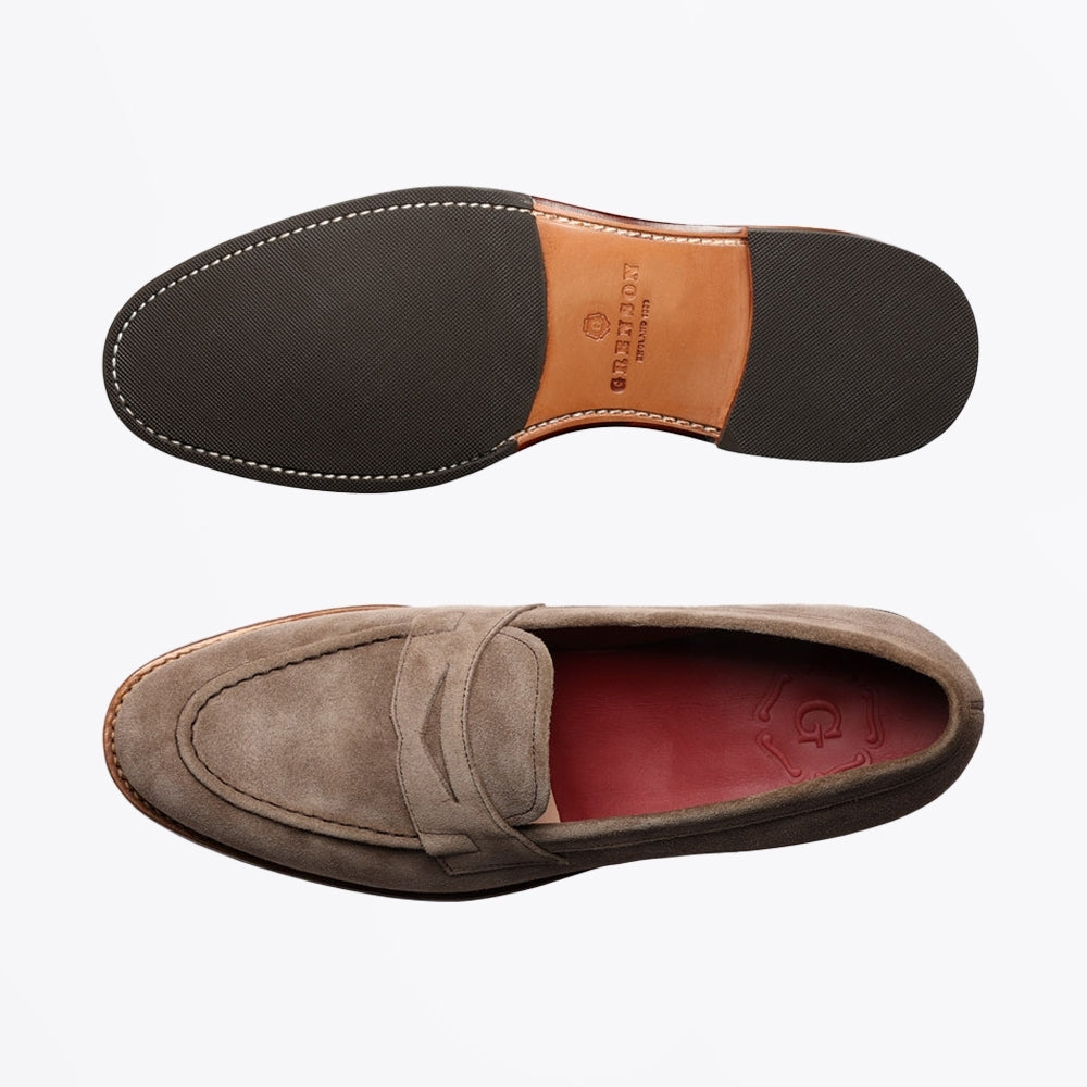 Grenson Lloyd Penny Loafer - Truffle