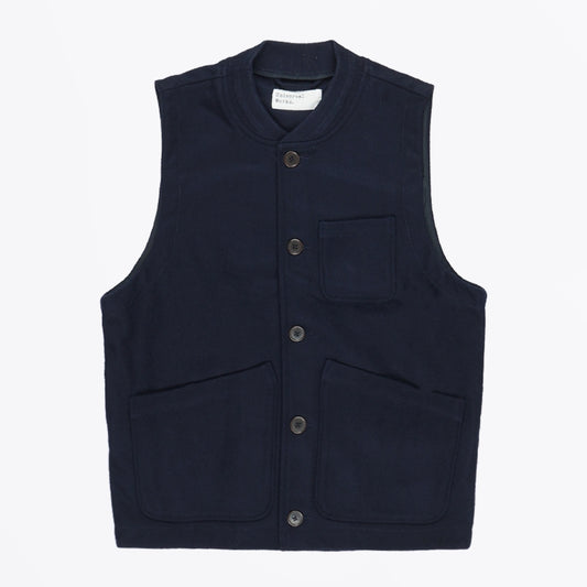 Mowbray Chore Waistcoat - Navy