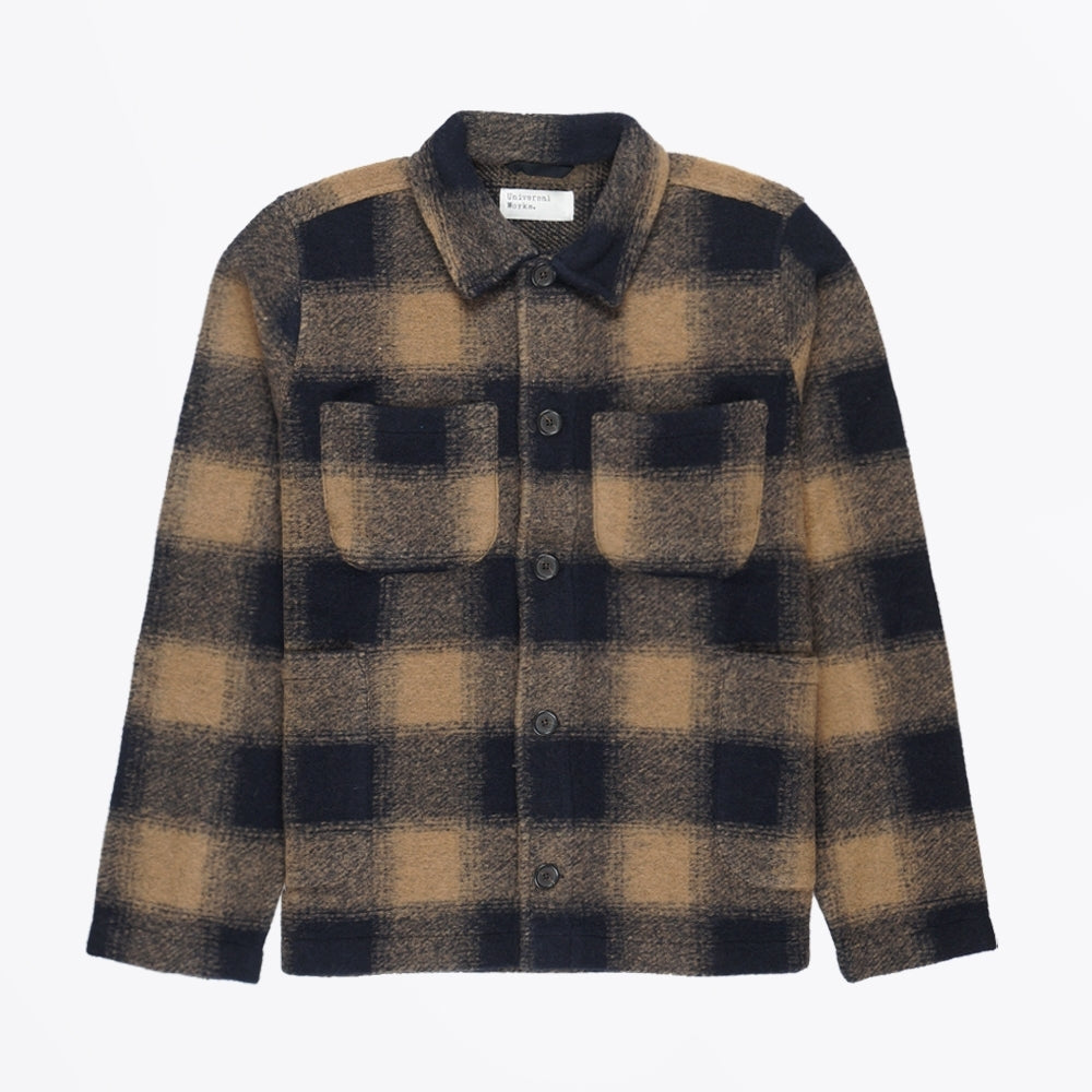 Universal - Merino Fleece Lumber Jacket - Navy