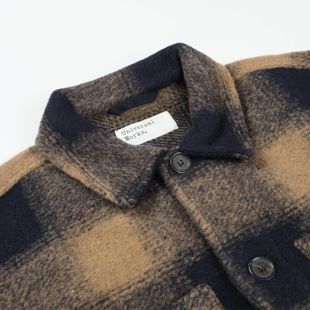 Universal - Merino Fleece Lumber Jacket - Navy
