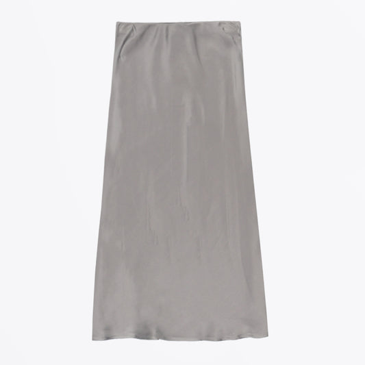 - Viscose Midi Skirt - Grey