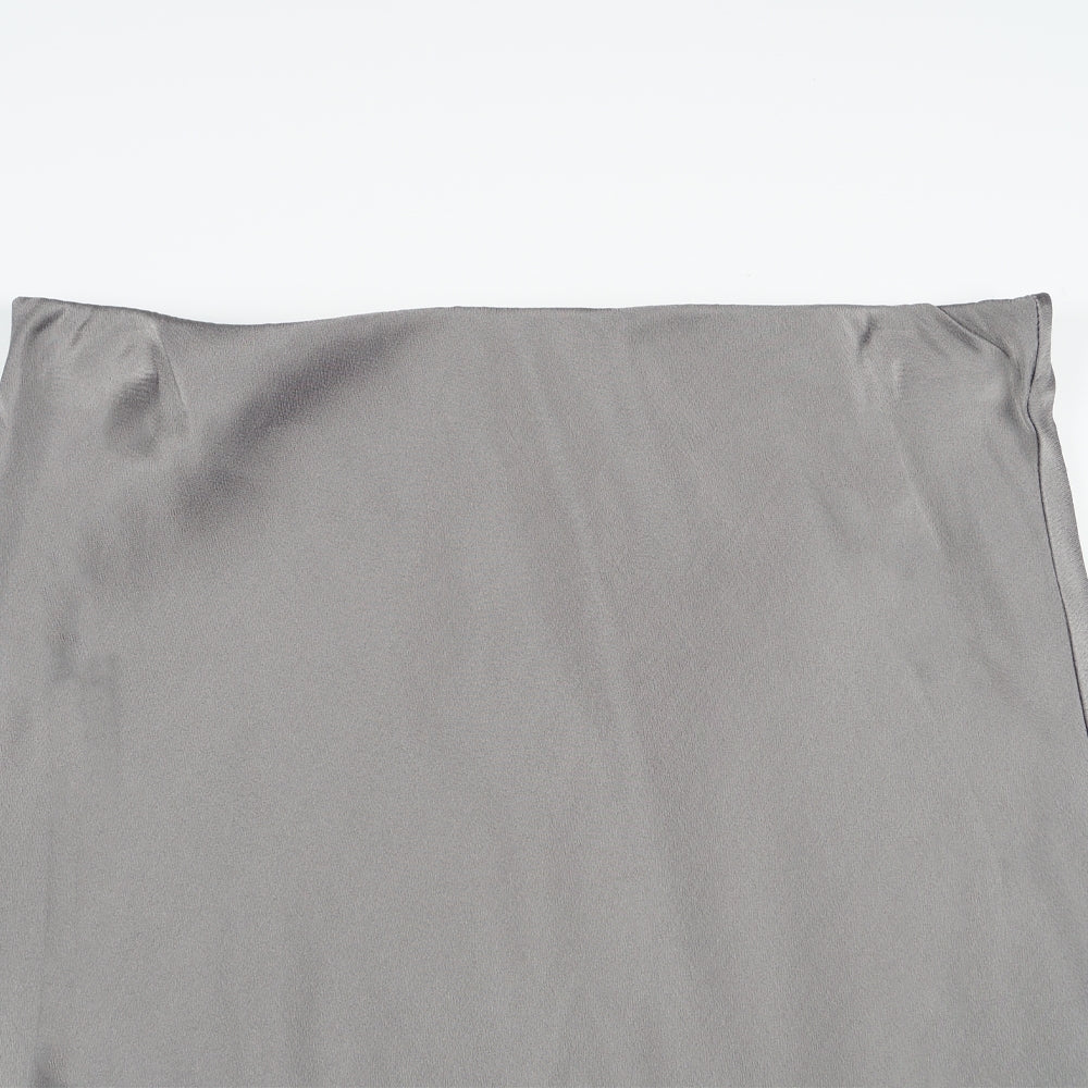 - Viscose Midi Skirt - Grey