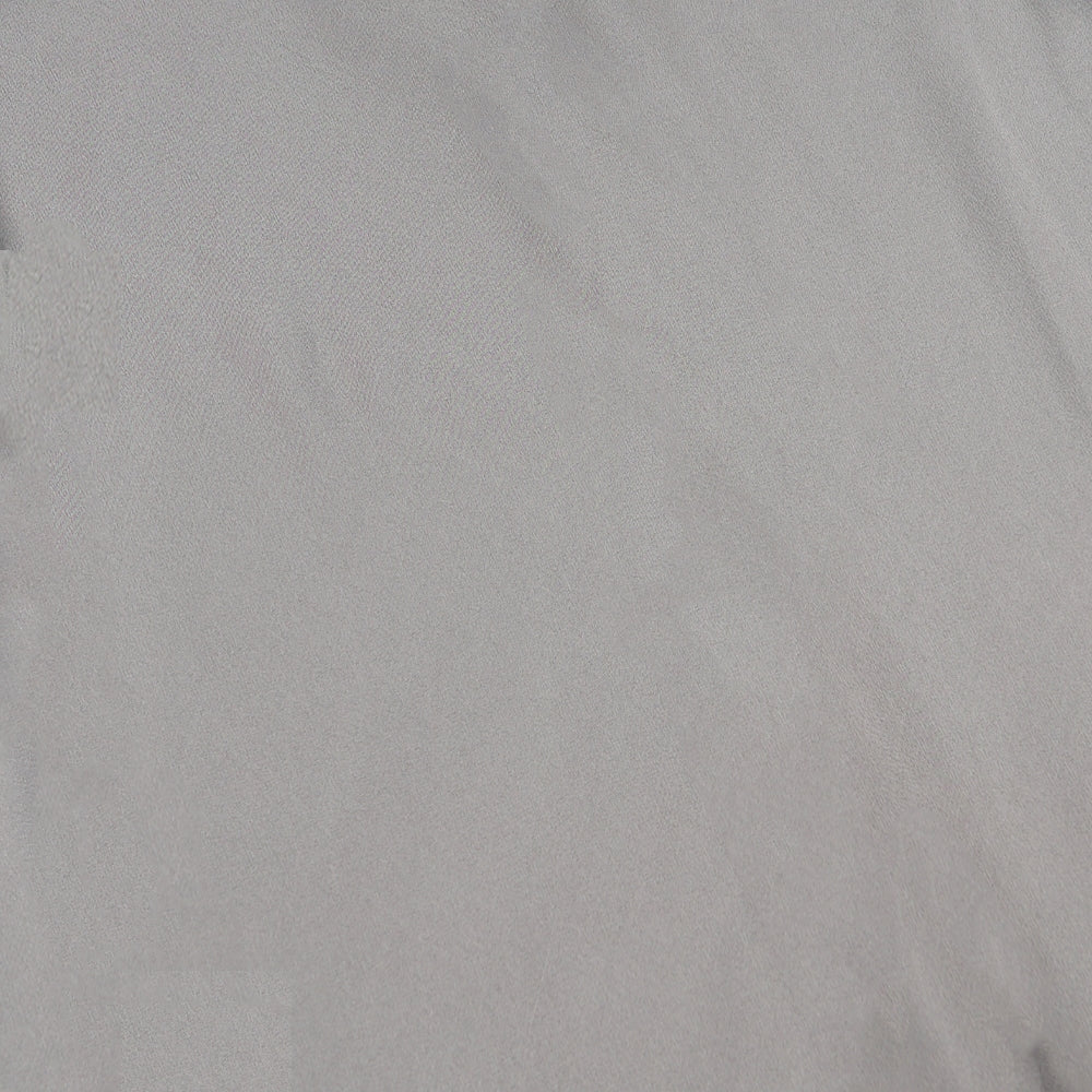 - Viscose Midi Skirt - Grey