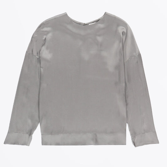 - Viscose Pullover Top - Grey