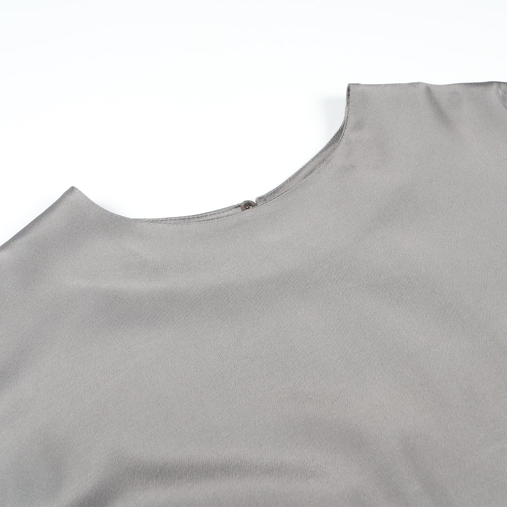 - Viscose Pullover Top - Grey