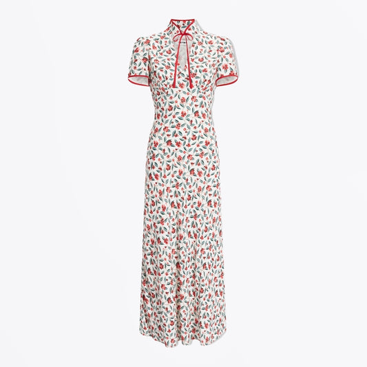 Jacquetta V-Neck Maxi Dress - Floral
