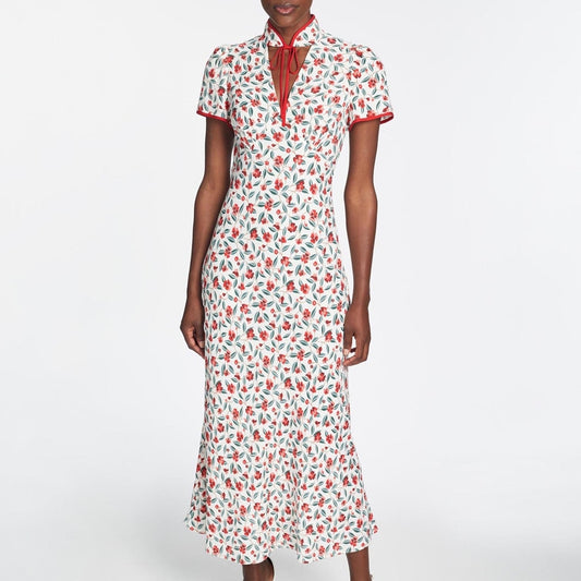 Jacquetta V-Neck Maxi Dress - Floral