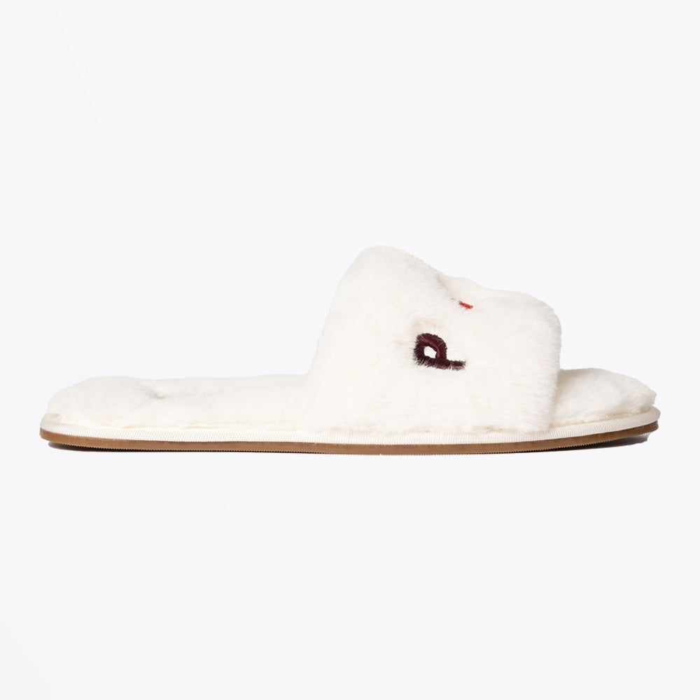 Paul - Juniper Faux Shearling Slipper - Cream