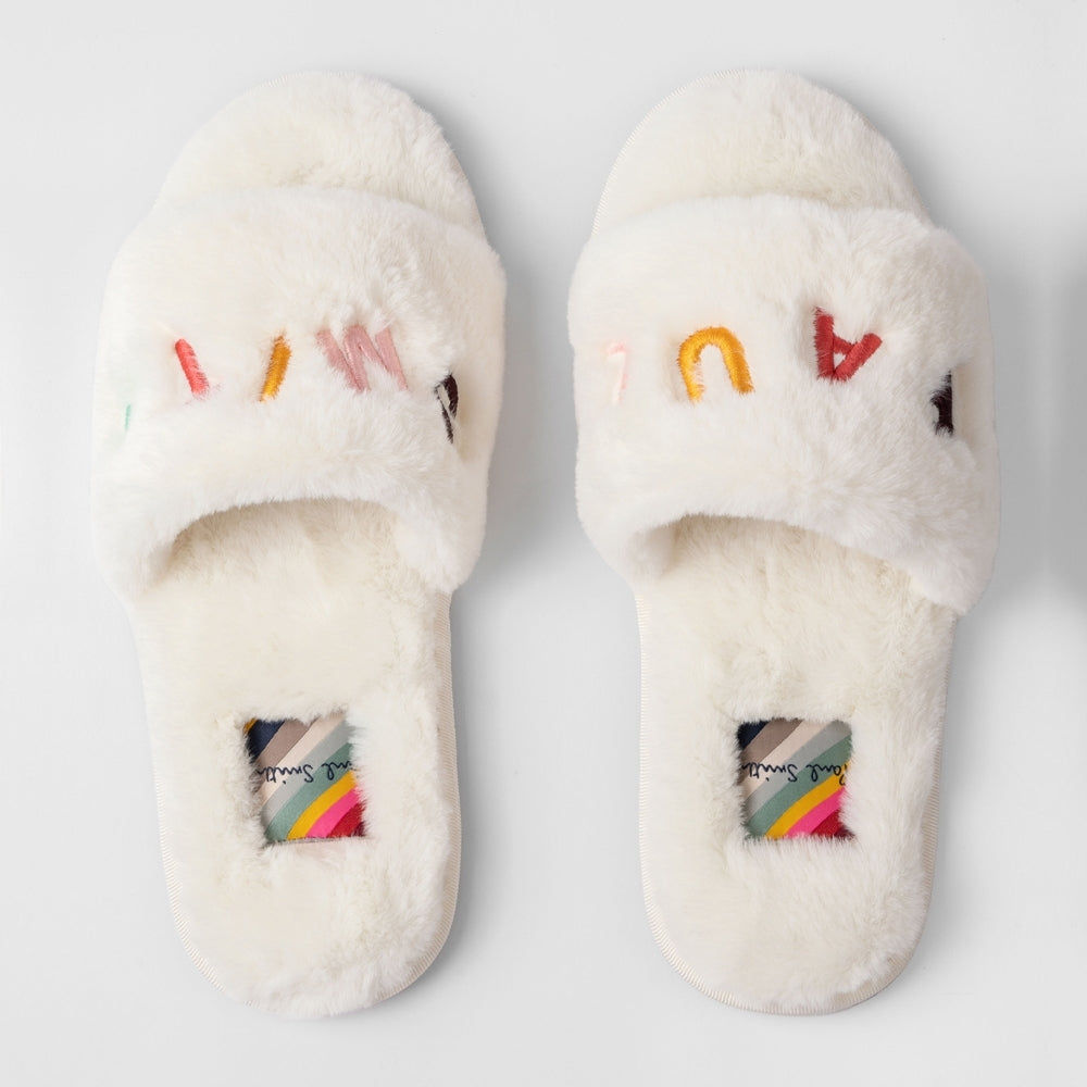 Paul - Juniper Faux Shearling Slipper - Cream
