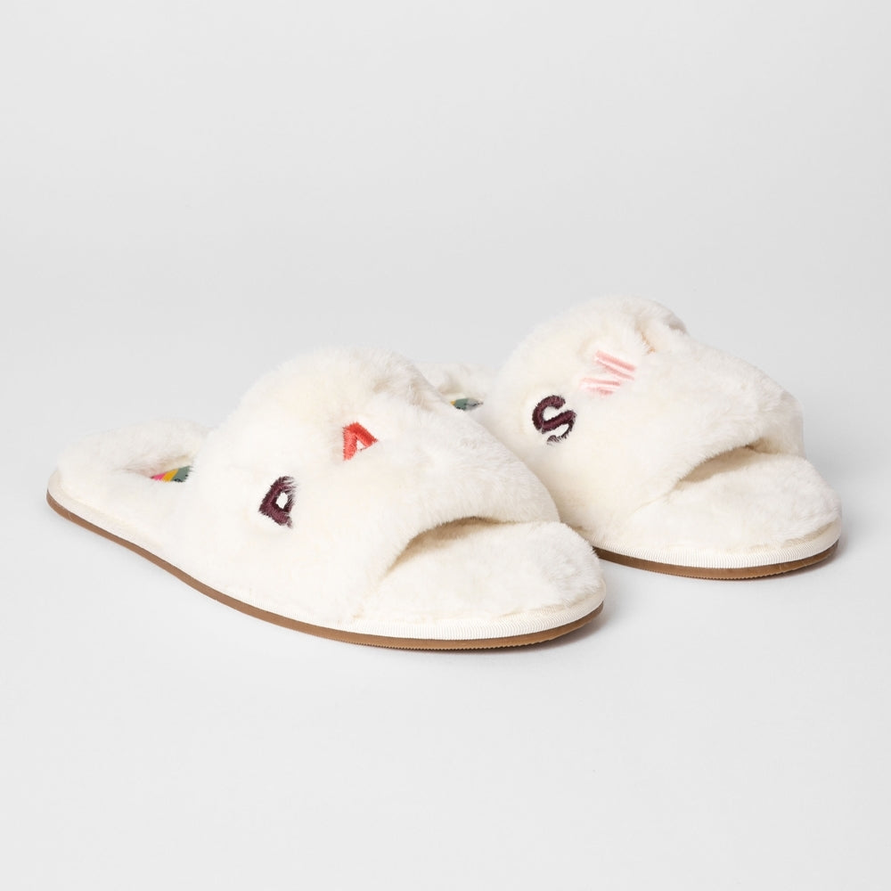 - Juniper Faux Shearling Slipper - Cream