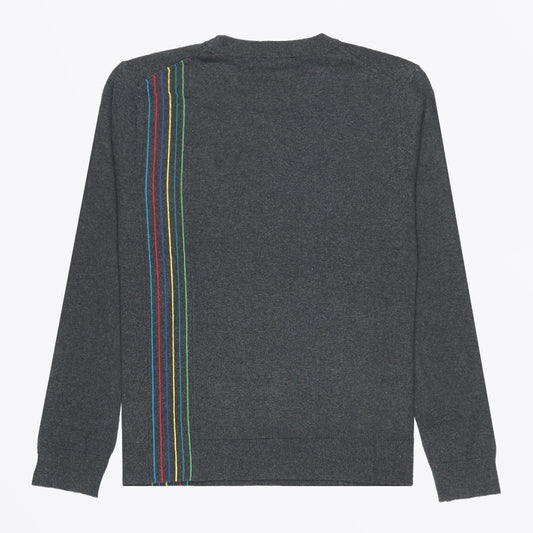 - Crew Neck Sweater - Black