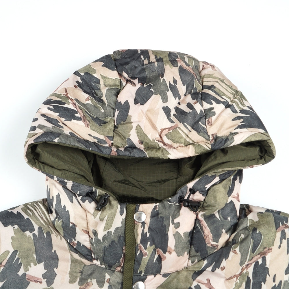 - Reversible Fibre Down Jacket - Military