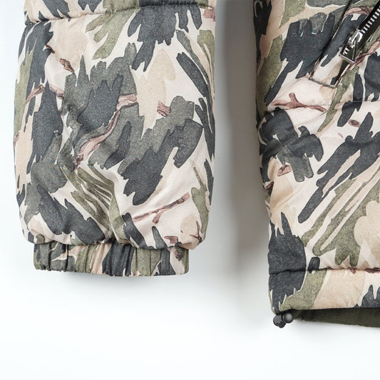 - Reversible Fibre Down Jacket - Military