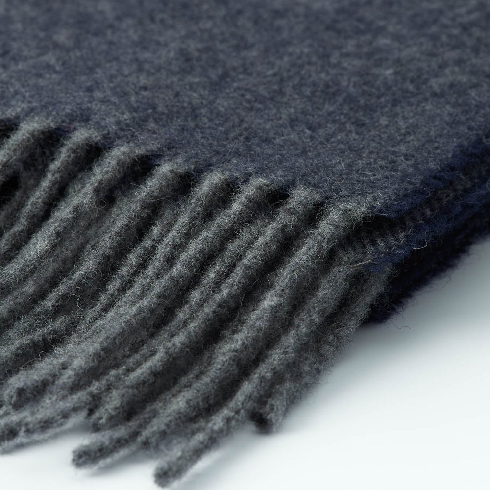 - Issac Navy Scarf - Navy