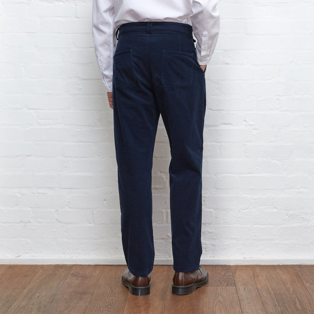 - Whitton Cord Trousers - Navy