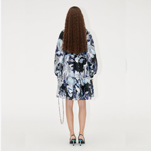 Jasmine Dress - Icy Flower