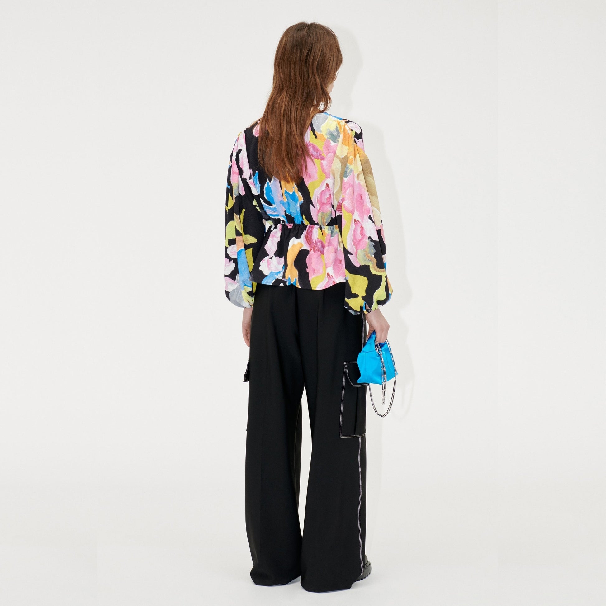 Stine Toni Top - Artistic Floral