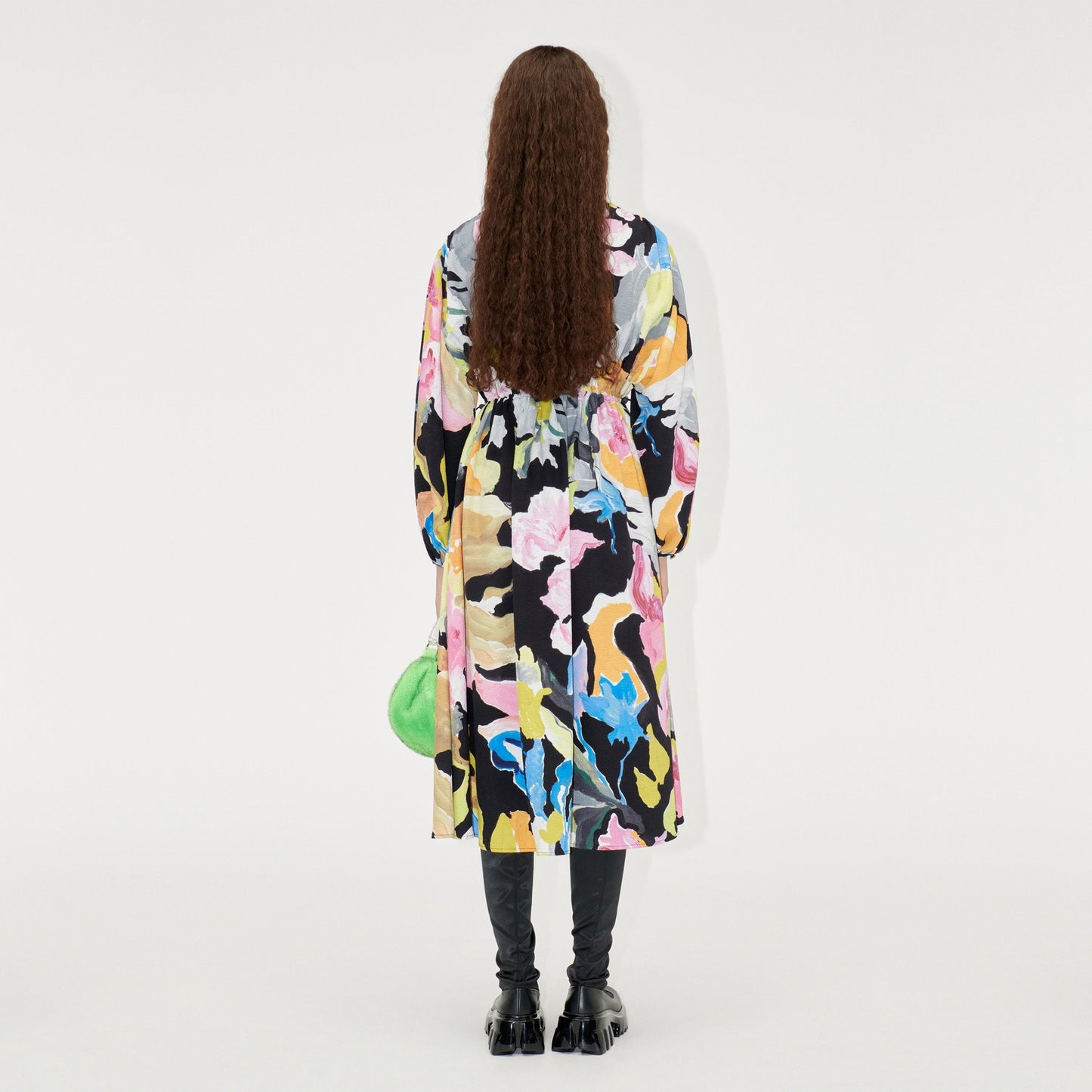 - Verona Dress - Artistic Floral