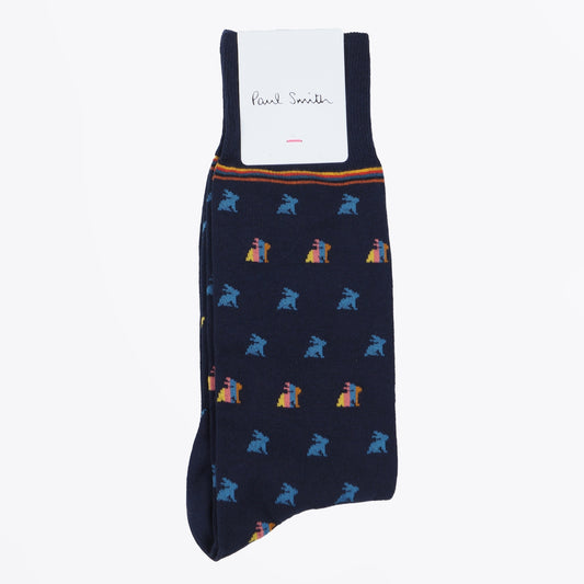 - Cole Rabbit Socks - Navy