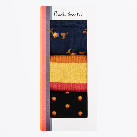 - Socks 3 Pack - Novelty Mix